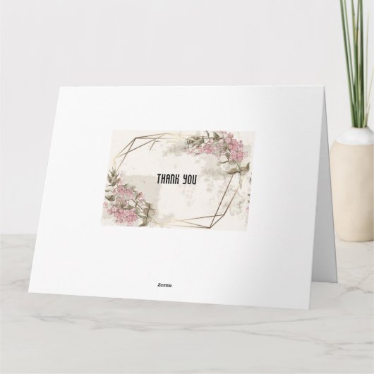 Wedding invitation card kaart (Achterkant)