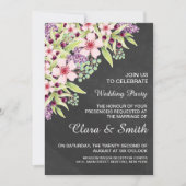 Wedding Invitation Card Template  Kaart (Voorkant)