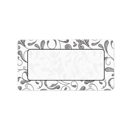 Wedding Invitation Envelope Mailing Labels (Voorkant)