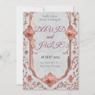 WEDDING INVITATION FEESTDAGENKAART
