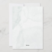 Wedding invitation feestdagenkaart (Achterkant)