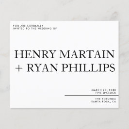 Wedding Invitation Flyer