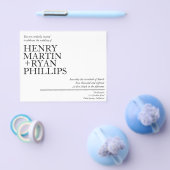 Wedding Invitation Flyer (Enkel)