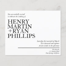 Wedding Invitation Flyer