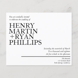 Wedding Invitation Flyer