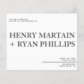 Wedding Invitation Flyer (Voorkant)