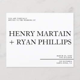 Wedding Invitation Flyer