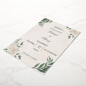 Wedding Invitation Folie Uitnodiging (Gedraaid)