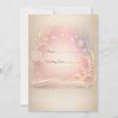 Wedding Invitation Kaart (Achterkant)