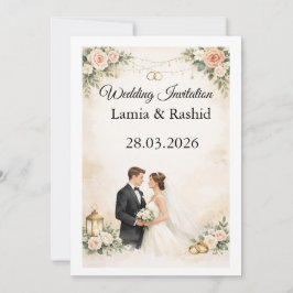 Wedding Invitation Kaart