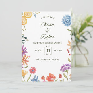  Wedding Invitation Kaart
