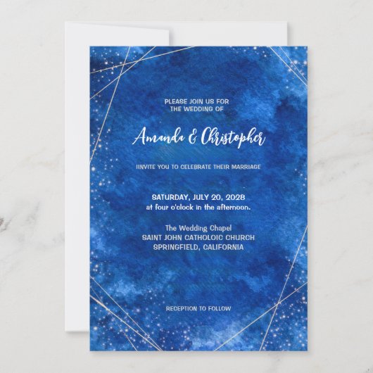 Wedding Invitation Kaart (Voorkant)