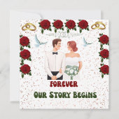 Wedding Invitation Kaart (Voorkant)