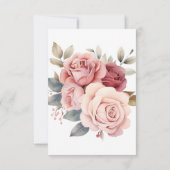 Wedding Invitation Kaart (Achterkant)