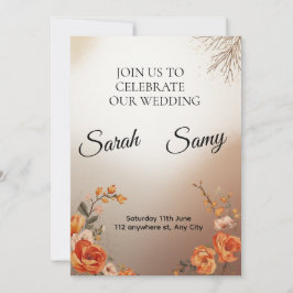 Wedding Invitation Kaart