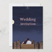 Wedding invitation kaart (Achterkant)