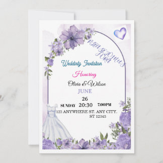 wedding Invitation Kaart
