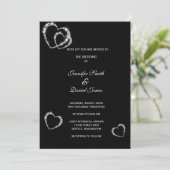 Wedding Invitation Kaart (Staand voorkant)