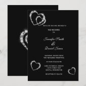 Wedding Invitation Kaart (Voorkant / Achterkant)