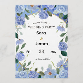 Wedding Invitation Kaart