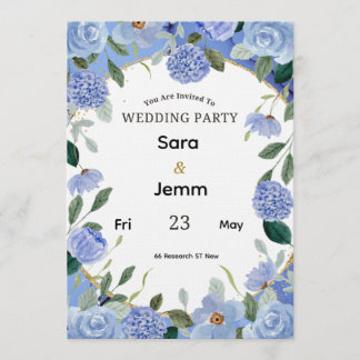 Wedding Invitation Kaart