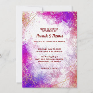 Wedding Invitation Kaart