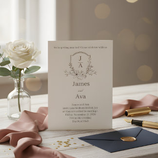 Wedding Invitation Kaart