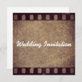 Wedding Invitation Kaart (Voorkant / Achterkant)