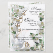 Wedding Invitation Kaart (Voorkant / Achterkant)