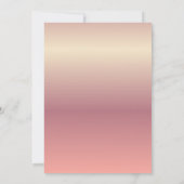 wedding invitation kaart (Achterkant)