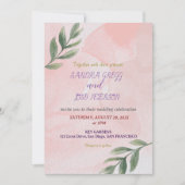 WEDDING INVITATION KAART (Voorkant)