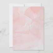 WEDDING INVITATION KAART (Achterkant)