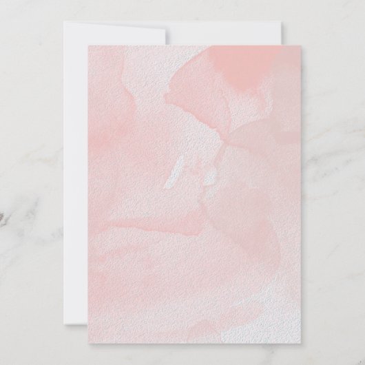 WEDDING INVITATION KAART (Achterkant)