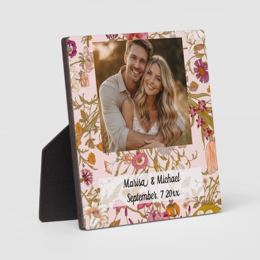 Wedding invitation keepsake  fotoplaat (Voorkant)