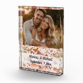 Wedding invitation keepsake photo block fotoblokken (Rechts)