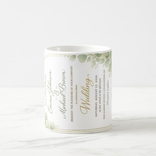 wedding invitation koffiemok (Center)