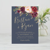 Wedding Invitation - Lucy Suite Kaart (Staand voorkant)