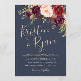 Wedding Invitation - Lucy Suite Kaart