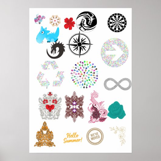 Wedding Invitation Poster | Elegant Classic Script (Voorkant)