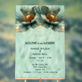 Wedding Invitation Welcome Acrylic Sign Acryl Bord (Neutraal)