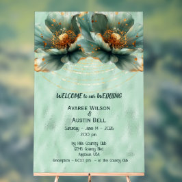 Wedding Invitation Welcome Acrylic Sign Acryl Bord