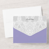 Wedding Invitation | Yumeji-Inspired Design All In One Uitnodiging (Achterkant)