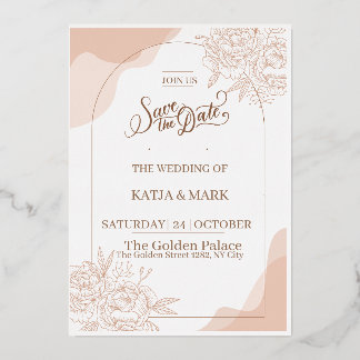 Wedding Invitations Folie Uitnodiging