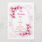 Wedding Invitations Kaart (Voorkant)