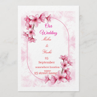 Wedding Invitations Kaart