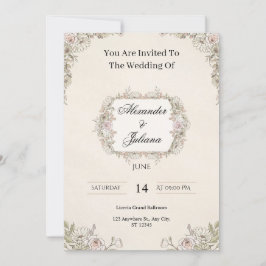  Wedding Invitations Kaart