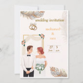 wedding invitations  kaart (Voorkant)