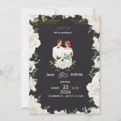 wedding invitations kaart (Voorkant)