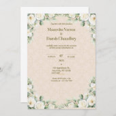 Wedding invitations  kaart (Voorkant / Achterkant)