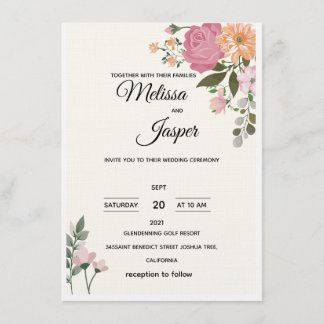 Wedding Invitations Kaart